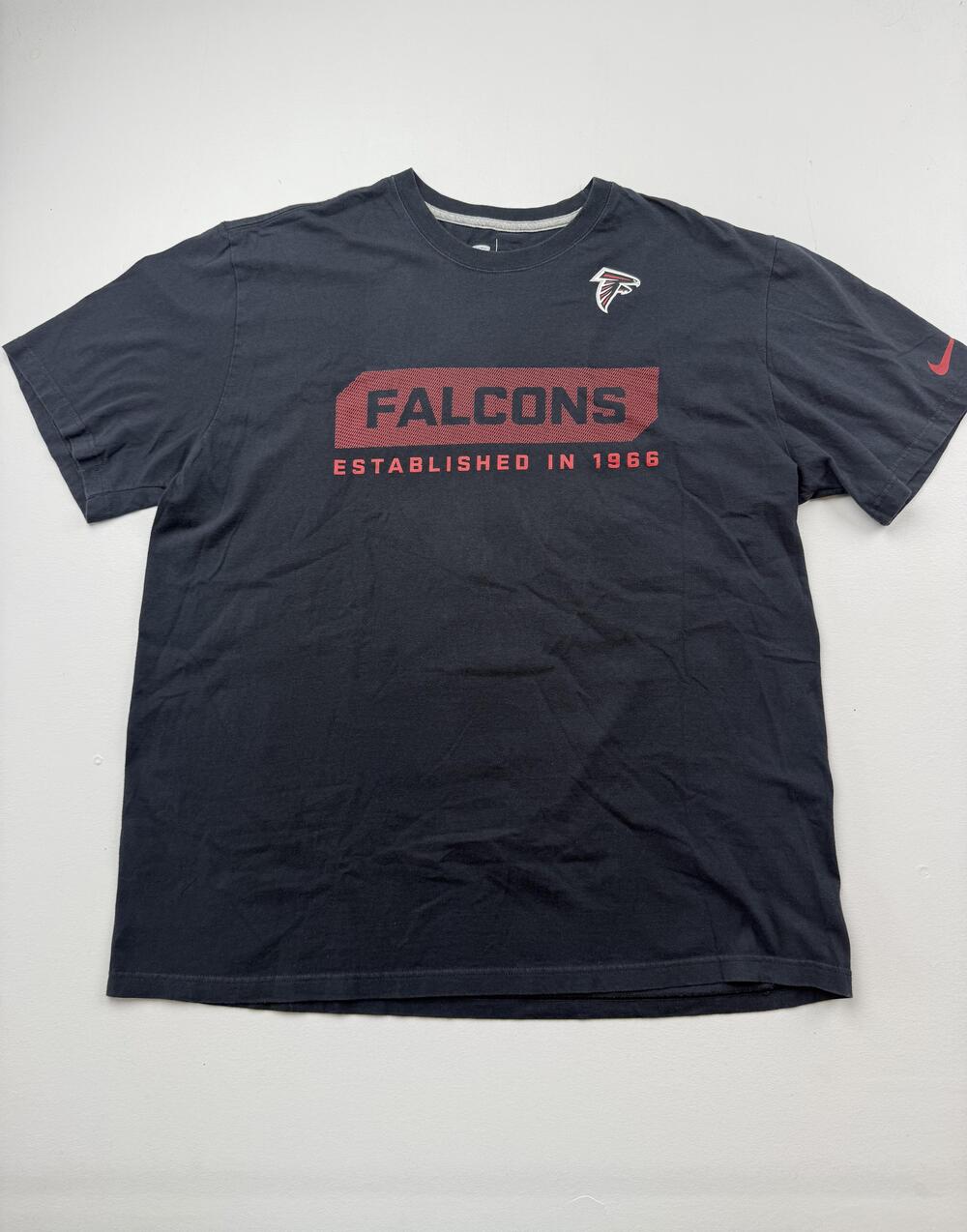 Atlanta Falcons Shirt Mens 2XL Black NFL Football Nike Training Graphic Tee